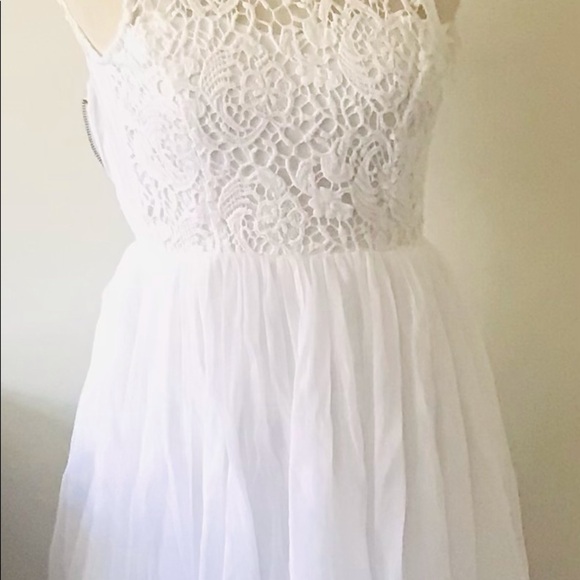 dELiA*s Dresses & Skirts - DELIA * S white mini dress in size 1/2